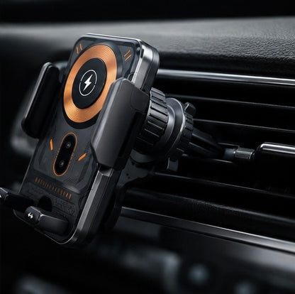 MagNevo ChargeGrip™ (Wireless Car Charger & Phone Mount - 15w Fast Charging)